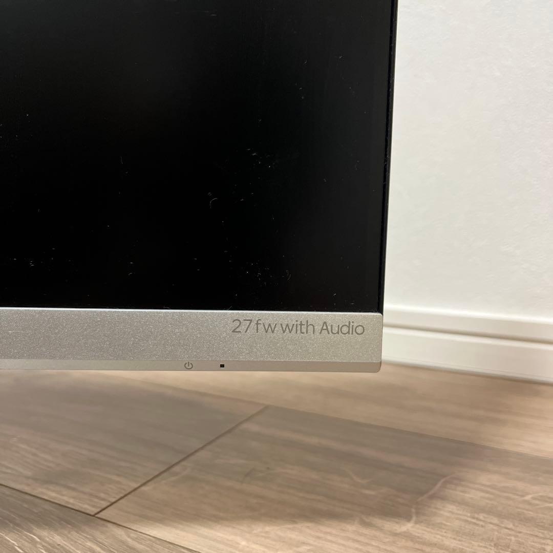 HP 27インチモニター　27fw with Audio