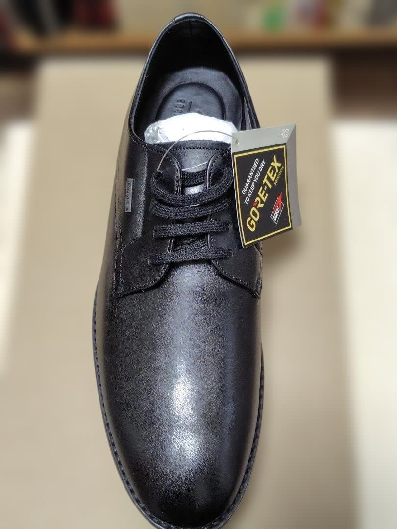 Clarks Ronnie Walk ブラックレザー メンズ UK7G 未使用