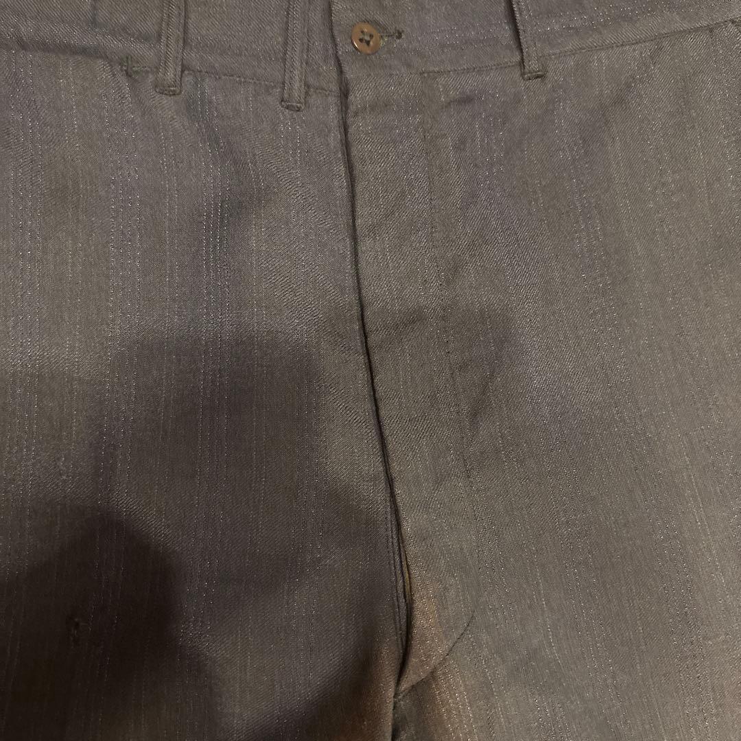 40s スラックス　ウールスラックス　ワイドストレート　usa製　vintage