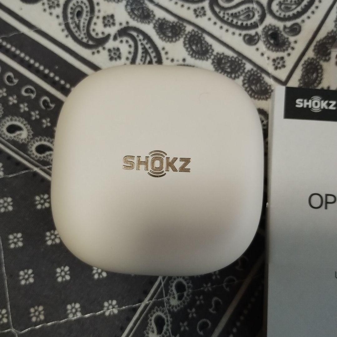 SHOKZ OPENFIT 2 ワイヤレスイヤホン ホワイト