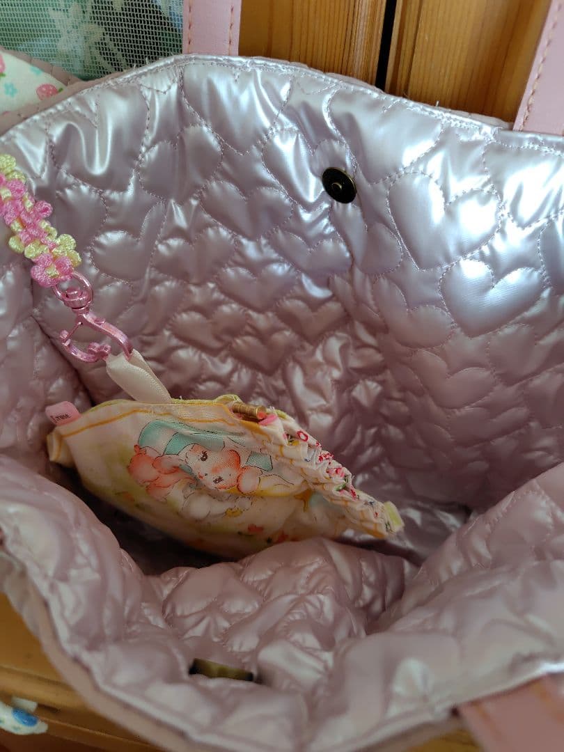 姫*ん様 限定　ハローベイビー　ベイビーねんねとくまちゃん　ヌビトートバッグ　ポ