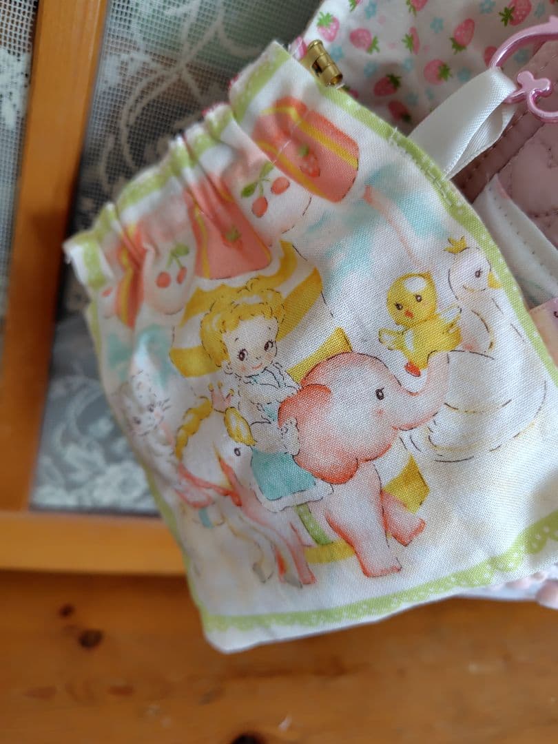 姫*ん様 限定　ハローベイビー　ベイビーねんねとくまちゃん　ヌビトートバッグ　ポ