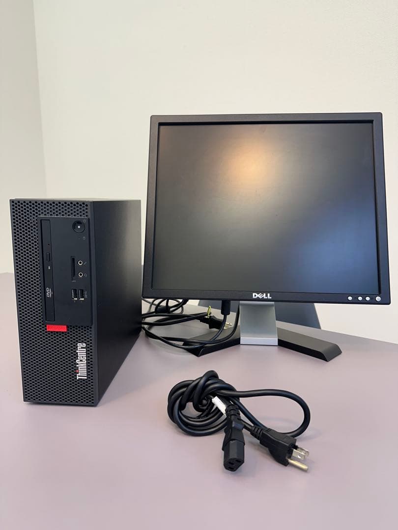 Lenovo M710e Dellモニターのセット