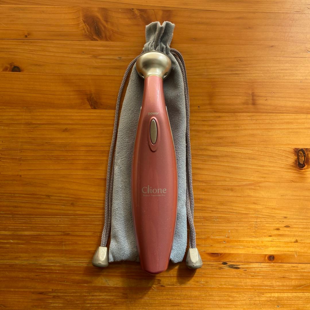 Clione 美顔器 ピンク 充電器付き