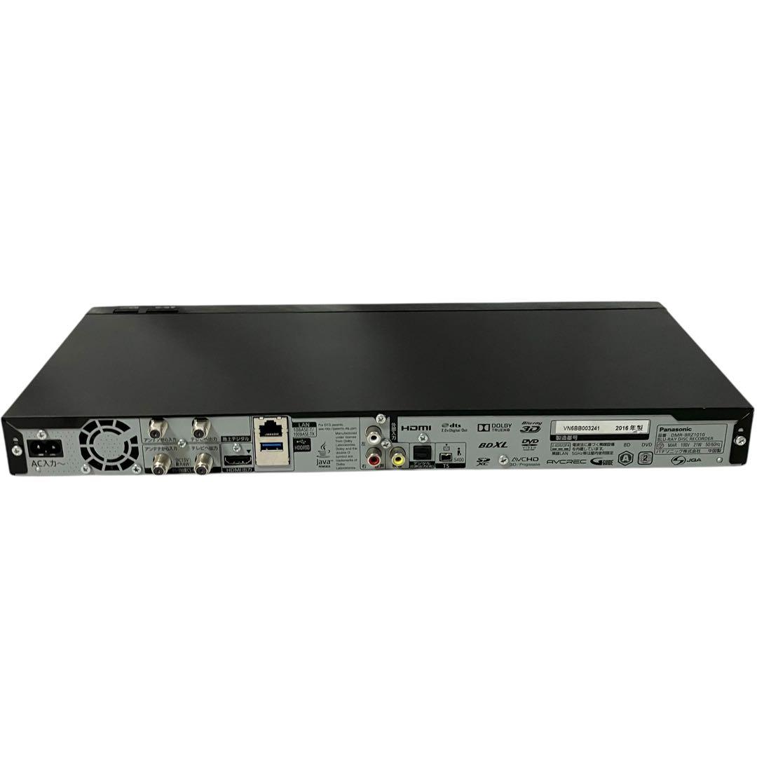 パナソニック 3番組同時録画 ブルーレイレコーダー DMR-BRZ1010