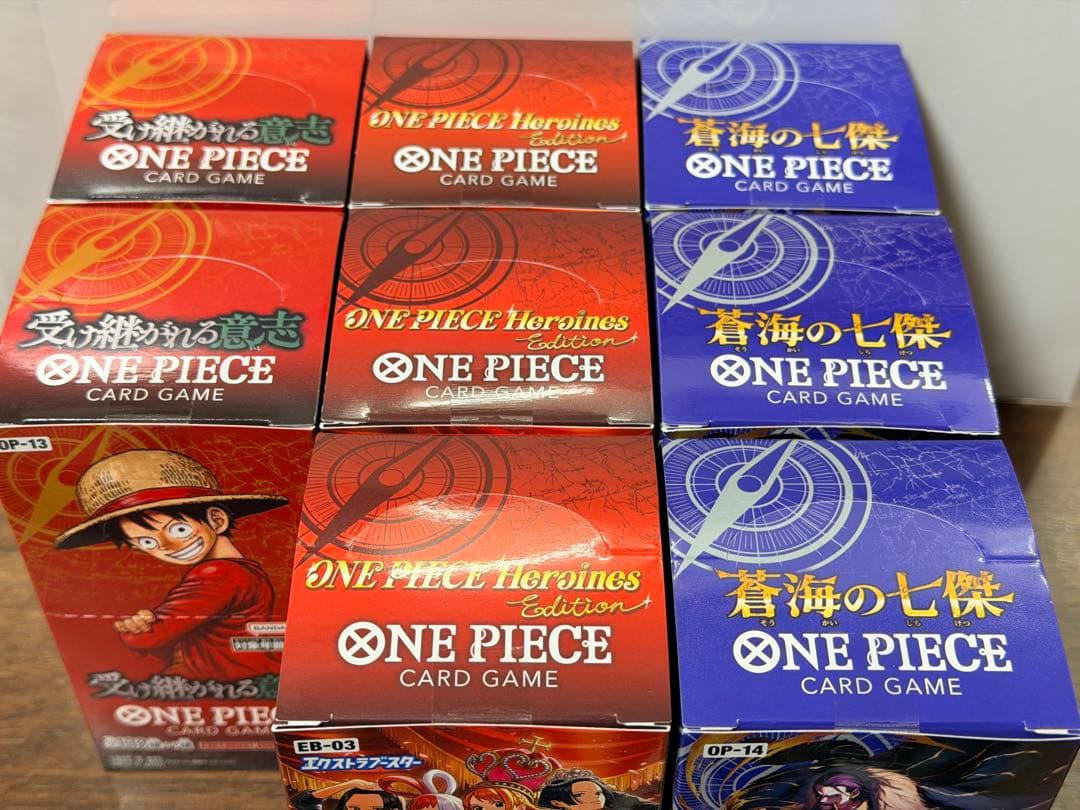 ONEPIECE カードゲーム BOXセット OP-13 EB-03 OP-14