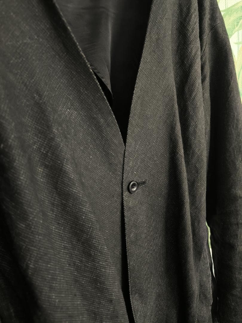 麻墨のジャケット M 墨黒 中川政七商店
