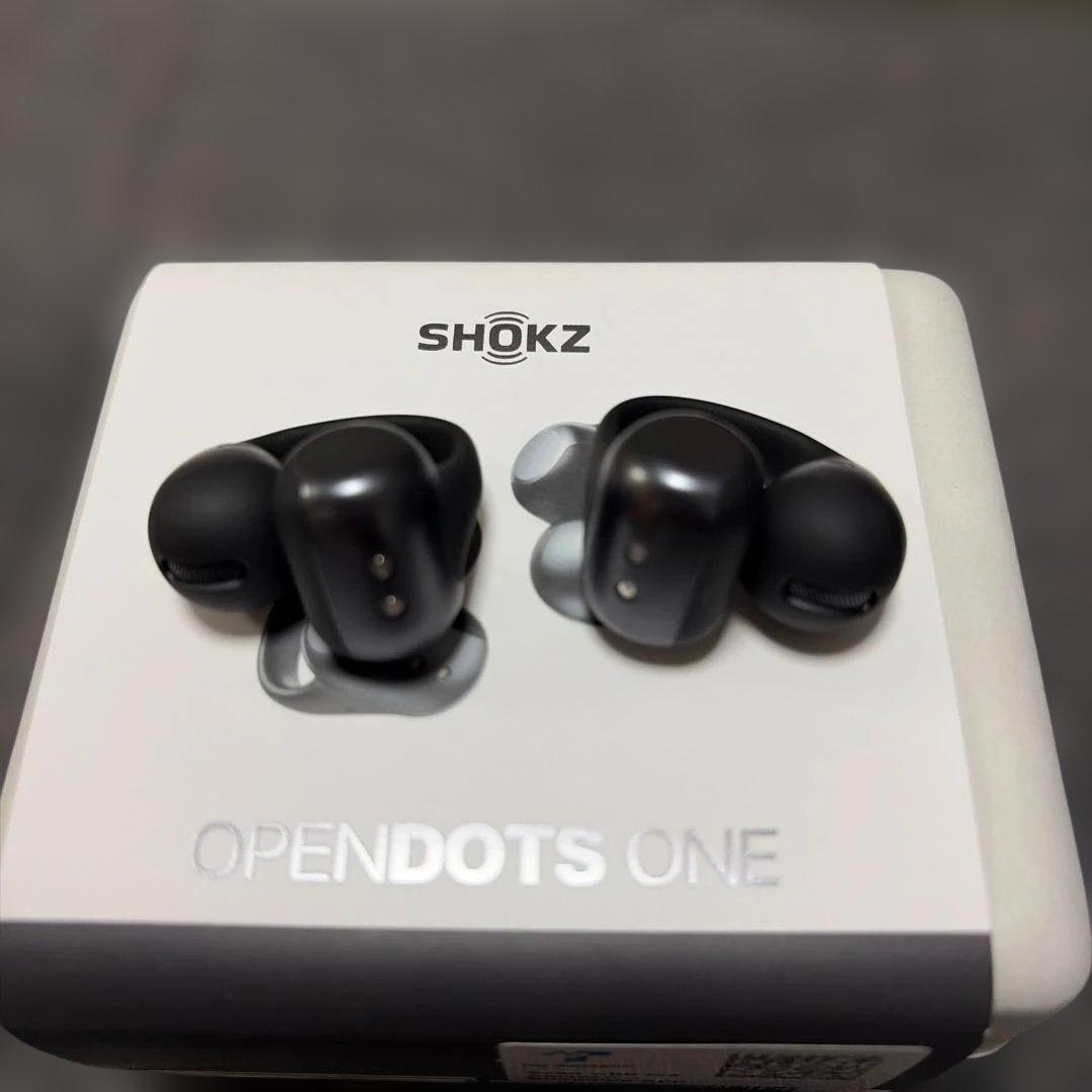 SHOKZ OPEN DOTS ONE イヤーカフ　ブラック