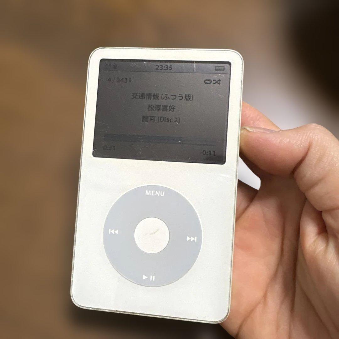ポータブルプレーヤー Apple iPod 30GB glassic