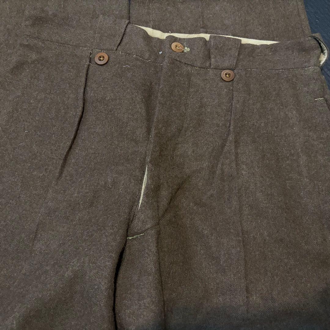 y*ネ様 50's フランス軍 ビンテージ ウールパンツ フレンチアーミー