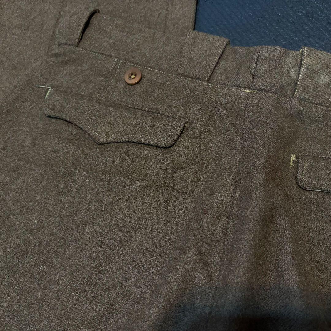 y*ネ様 50's フランス軍 ビンテージ ウールパンツ フレンチアーミー