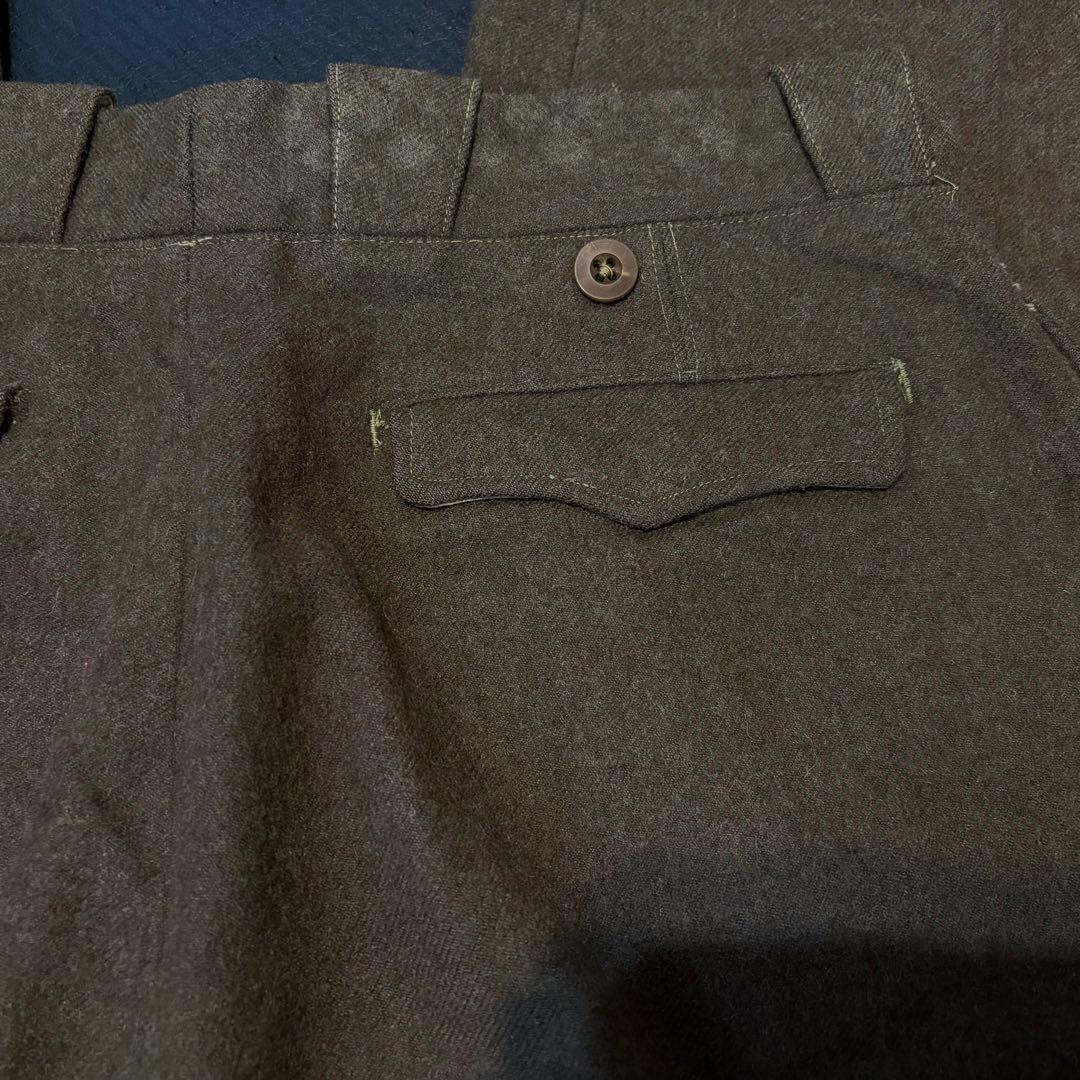 y*ネ様 50's フランス軍 ビンテージ ウールパンツ フレンチアーミー