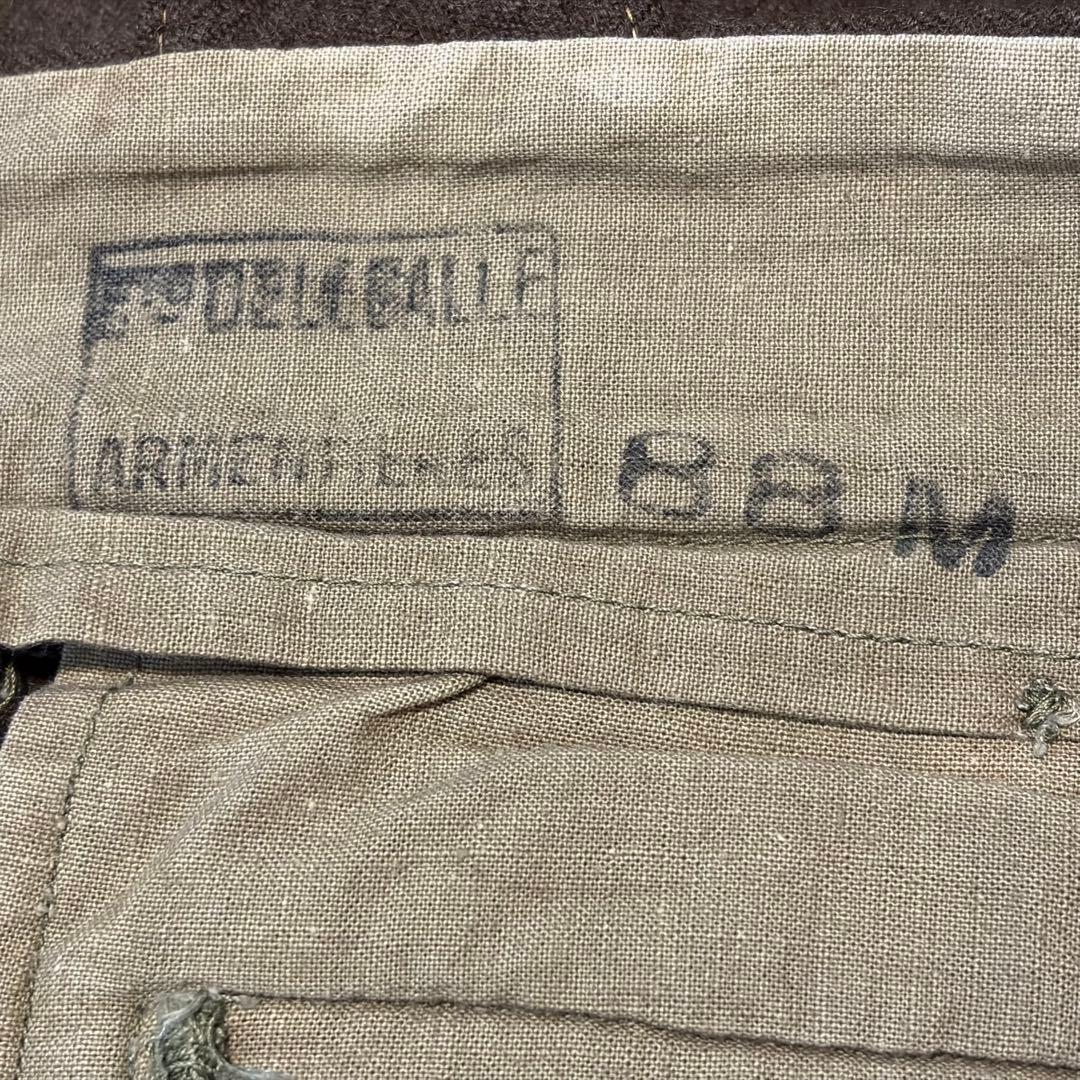 y*ネ様 50's フランス軍 ビンテージ ウールパンツ フレンチアーミー