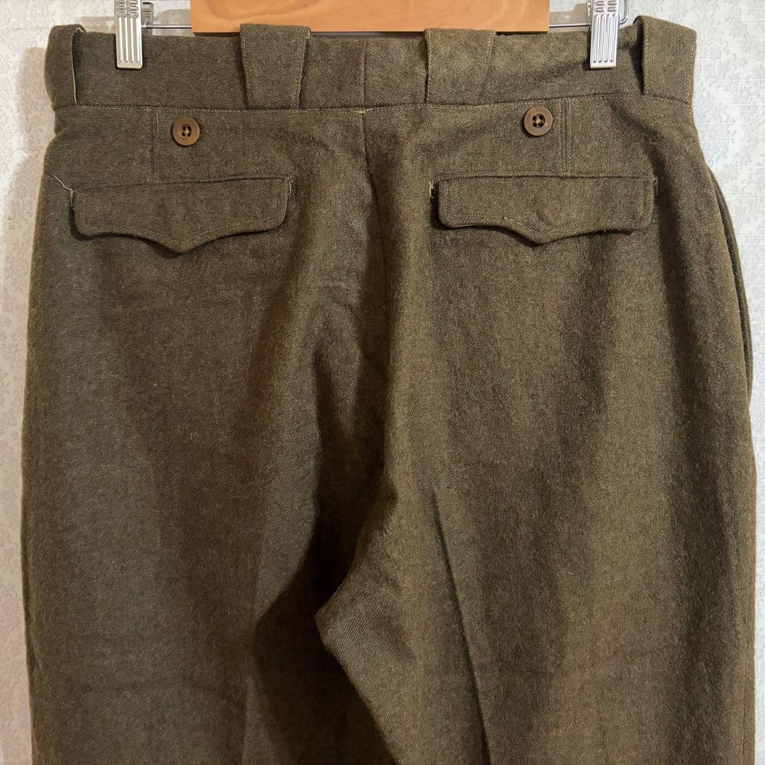 y*ネ様 50's フランス軍 ビンテージ ウールパンツ フレンチアーミー