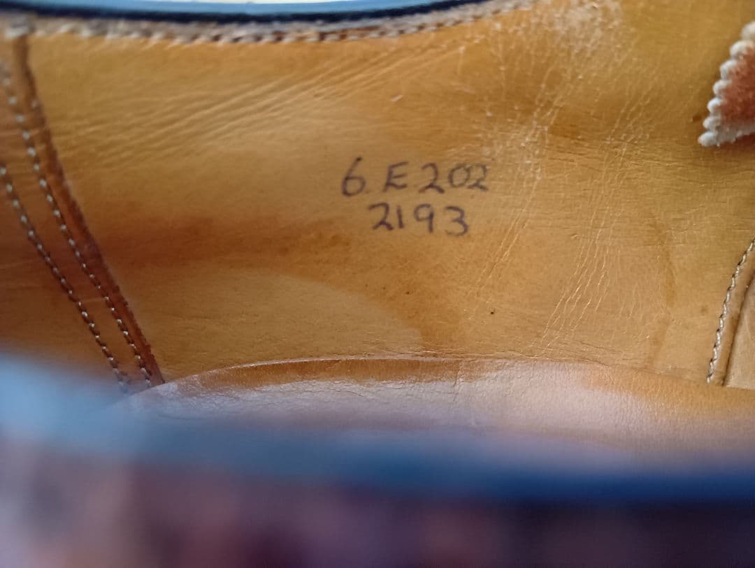 b*1様 旧工場製エドワードグリーン カンタベリー 6Ｅ