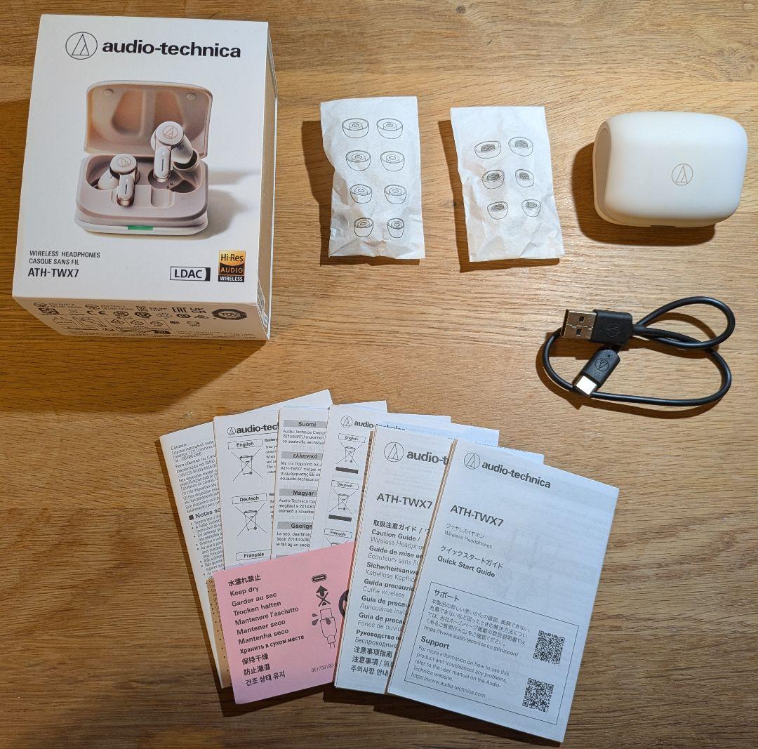 audio-technica ATH-TWX7 ワイヤレスイヤホン