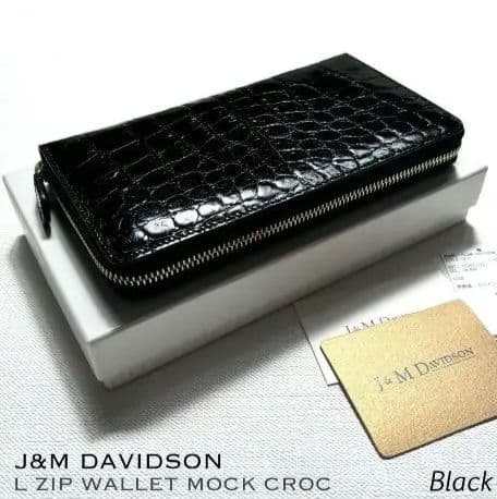 新品正規 J&M DAVIDSON ジェイアンドエム デビッドソン クロコダイル