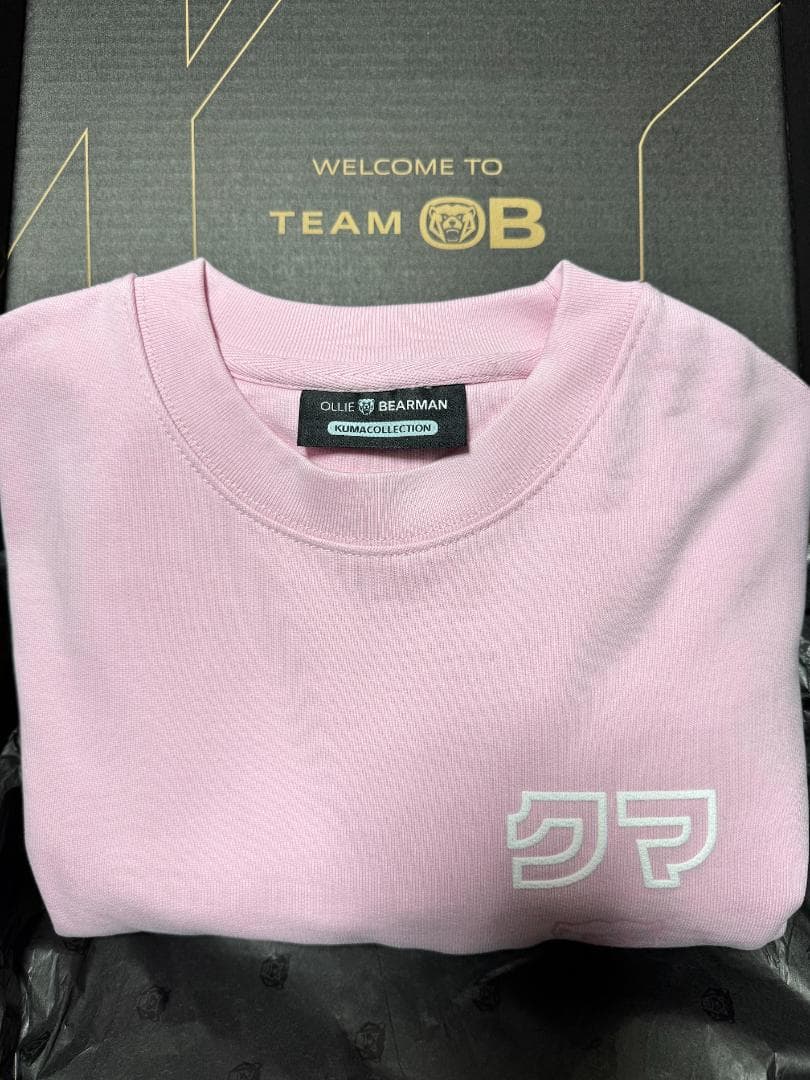 ベアマン クマスウェット ピンク Sサイズ(日本M) F1 HAAS
