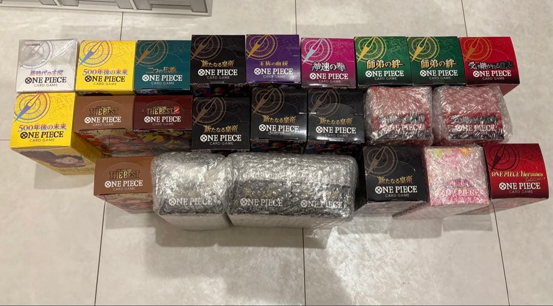 ONE PIECE カード 計24BOX 未開封➕バラパック　その他引退品