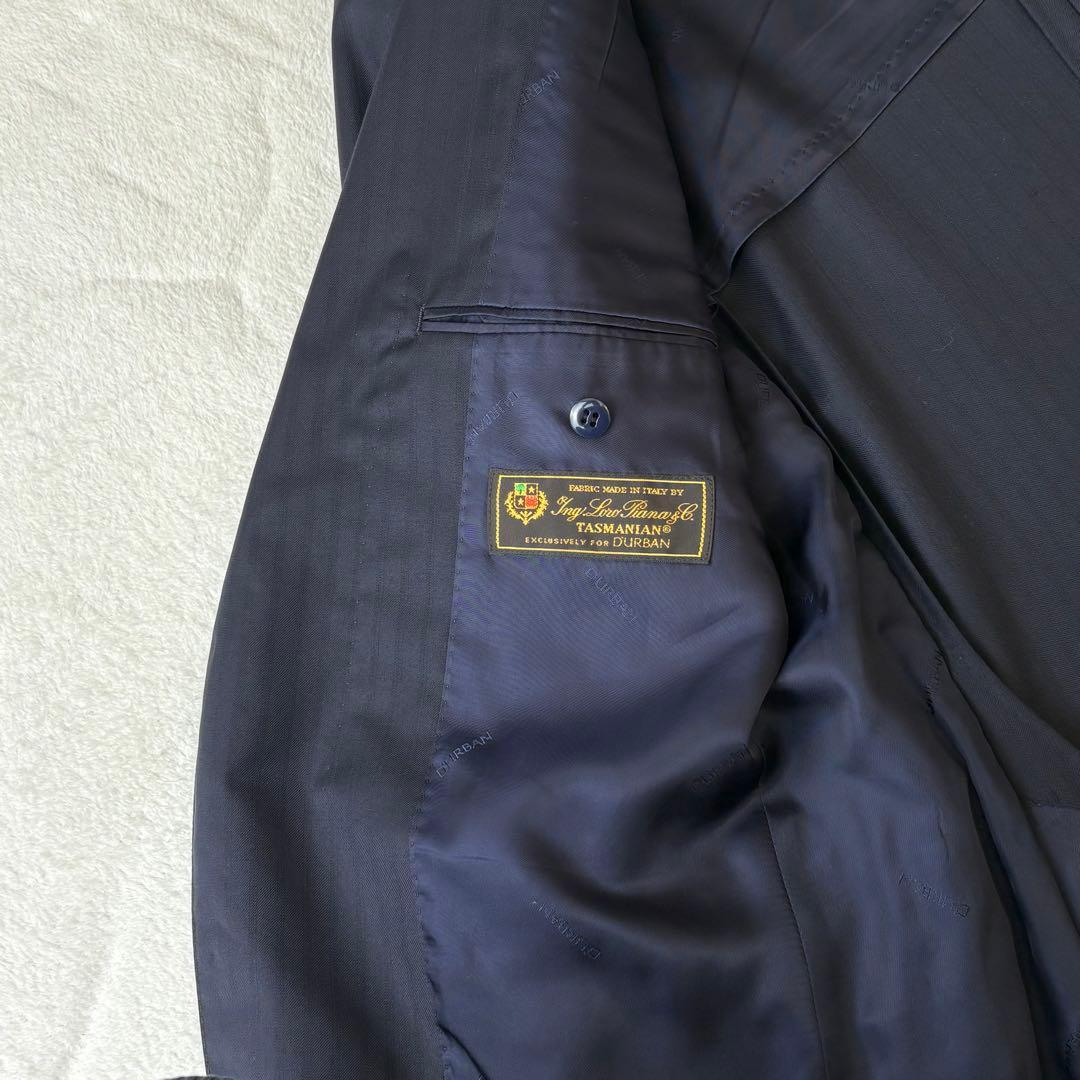 DURBAN ロロピアーナ セットアップ ネイビー ストライプ