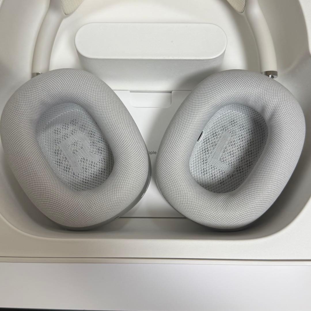 Apple AirPods Max シルバー ライトニング ワイヤレスヘッドホン