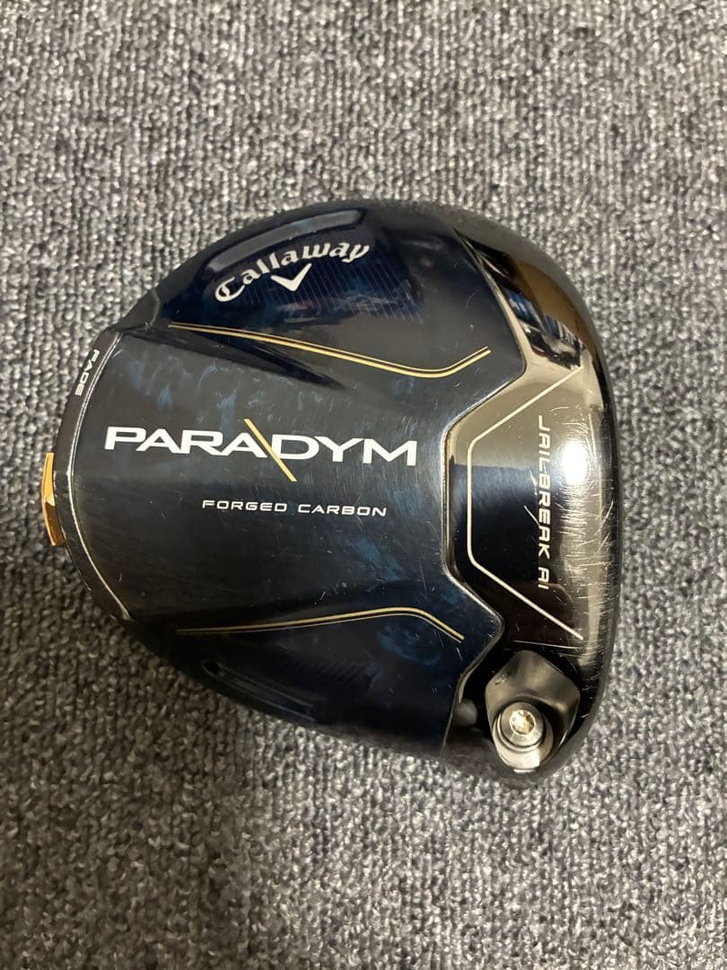 キャロウェイ　パラダイム　ドライバー　9° ヘッドのみ