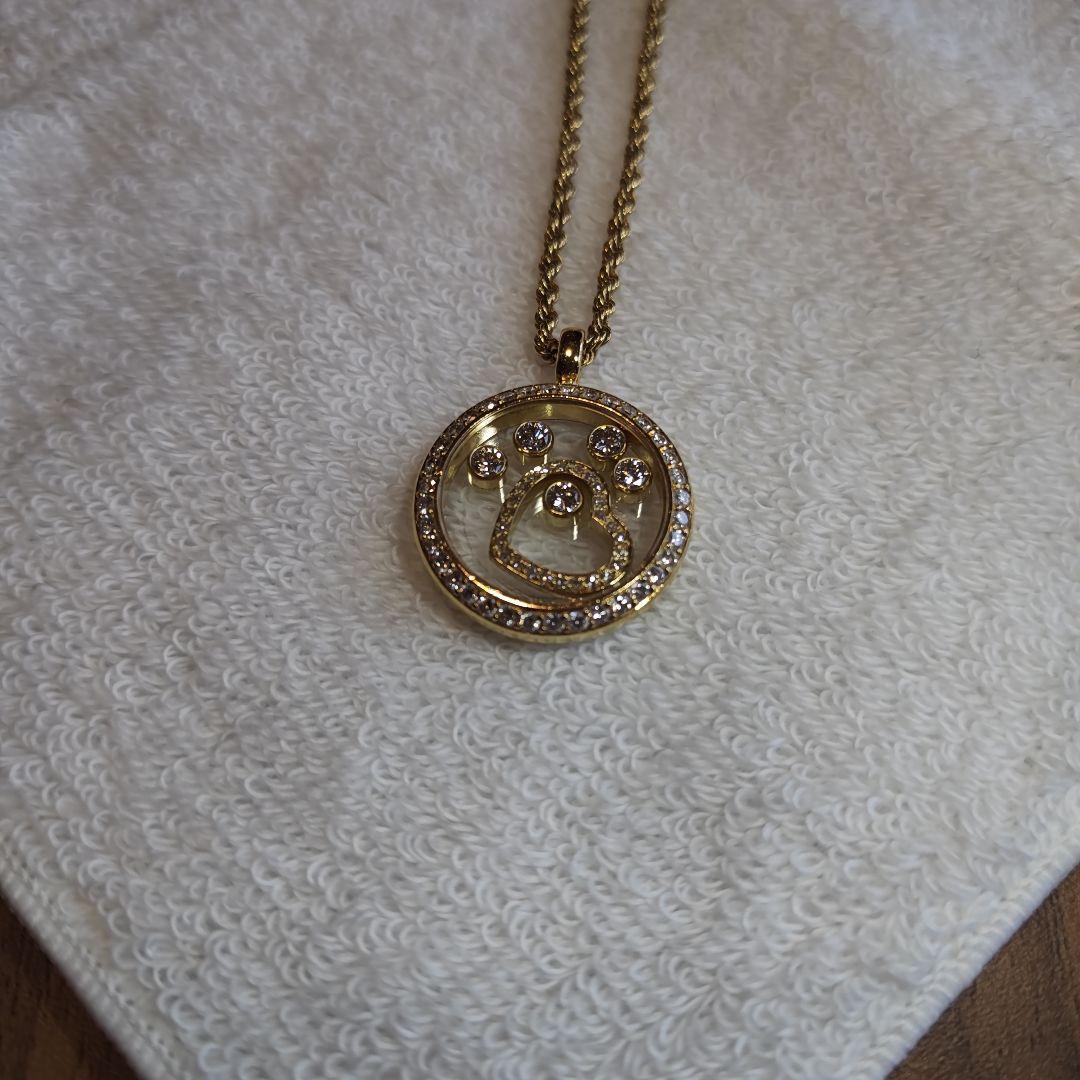 ショパール社デザインダイヤモンドネックレス