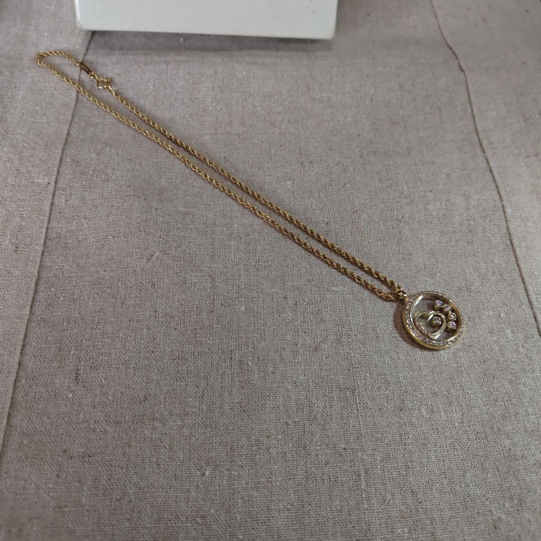 ショパール社デザインダイヤモンドネックレス