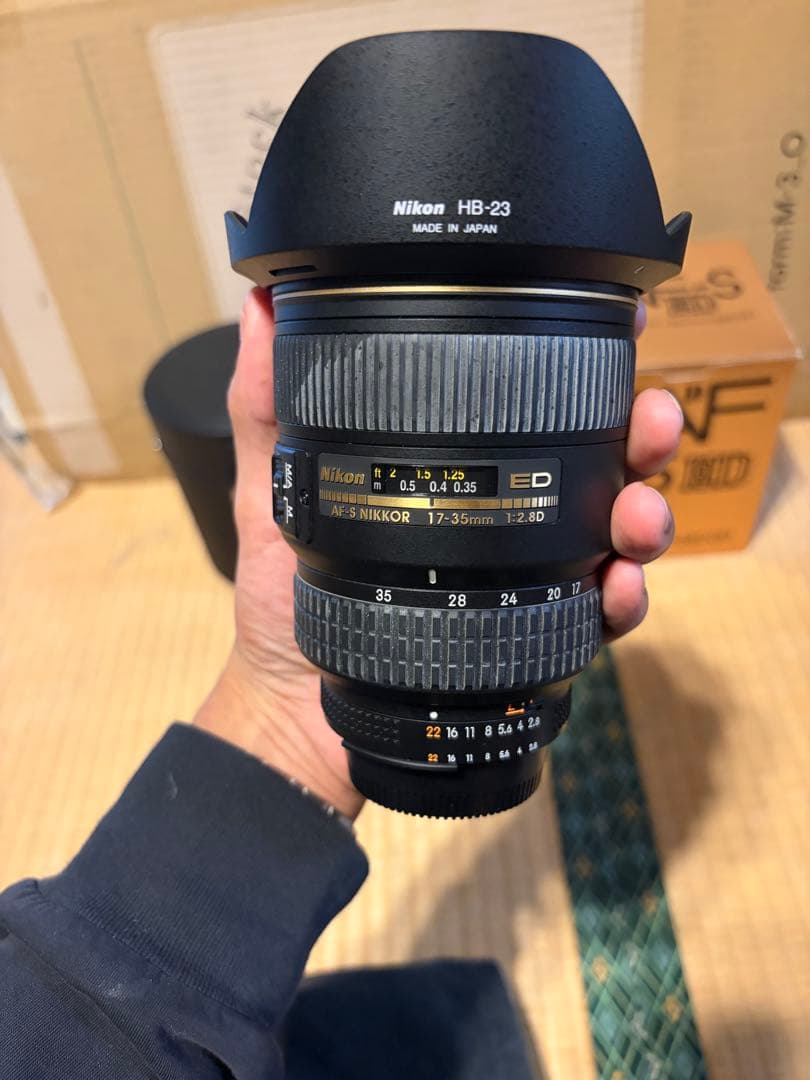 現状品Nikon AF-S NIKKOR17-35mm f/2.8Dズームレンズ