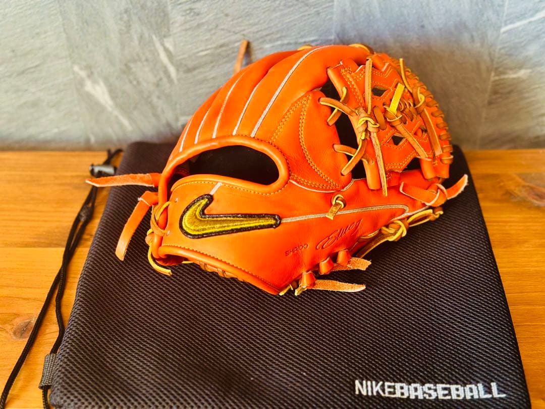 極美品 NIKE ナイキ 硬式 最上級モデル 内野用グラブ 廃盤超希少品 極上品