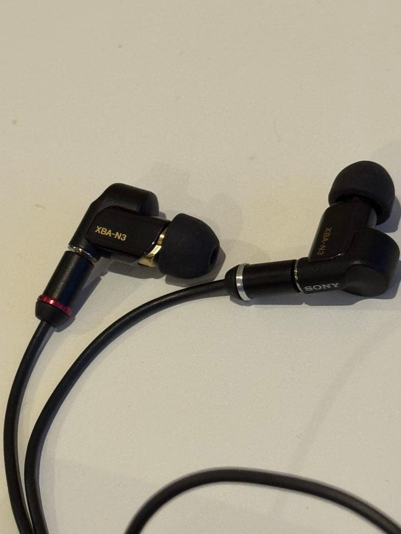 SONY XBA-N3BP 有線イヤホン　4.5mm