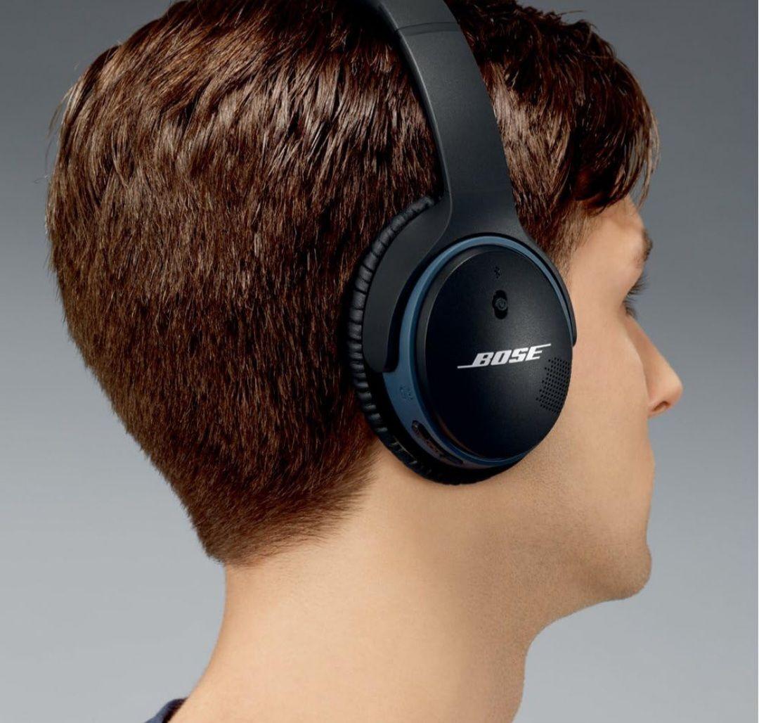 Bose ワイヤレスヘッドセット ブラック/ブルー