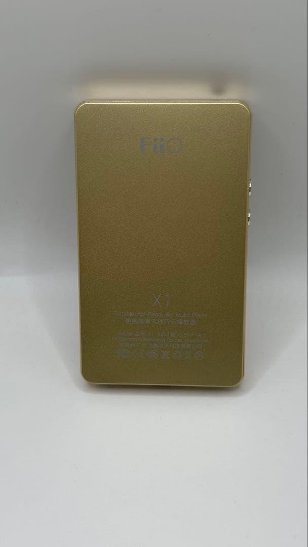 Fiio X1 本体+ケース ゴールド