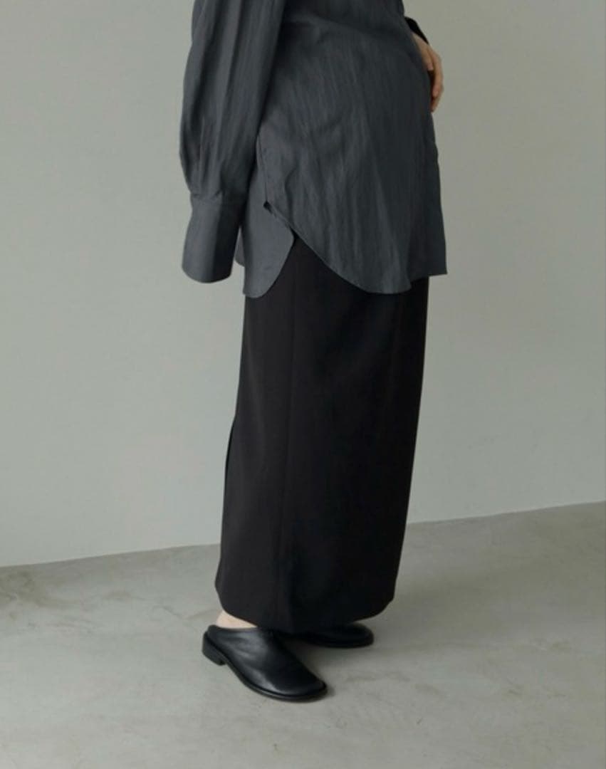 anuke スカート Tuck Maxi Skirt マタニティ　新品未使用