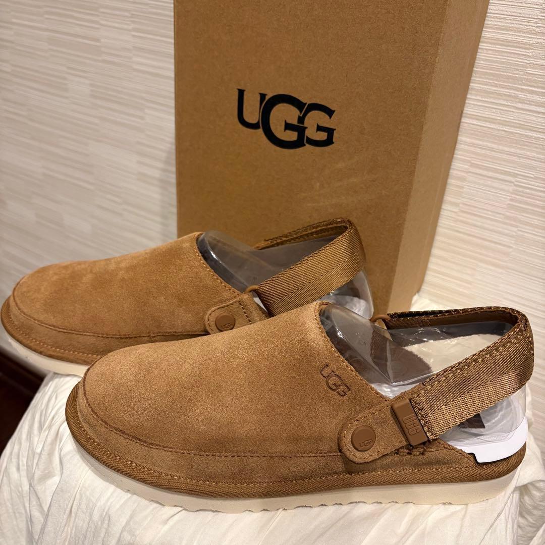 新品未使用　UGG アグ ゴールデンスター クロッグ チェストナッツ 23.5㎝