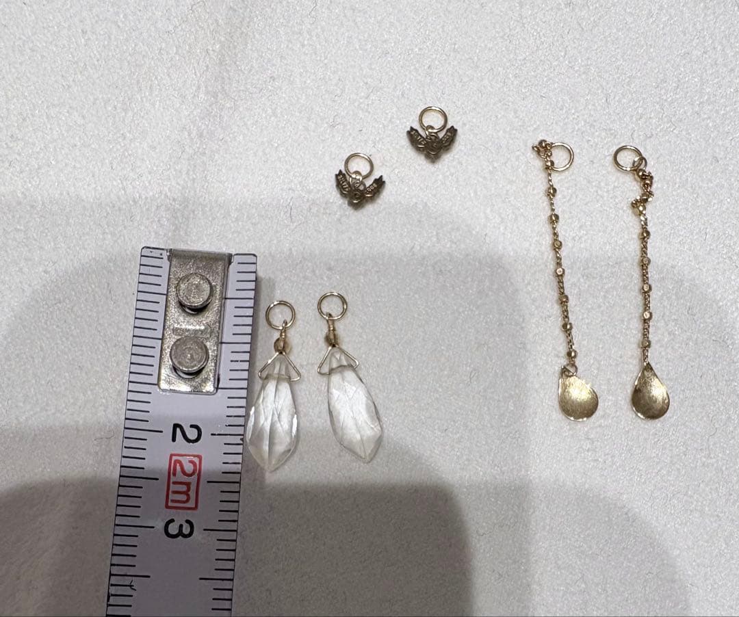 アガット色々チャーム3点セット