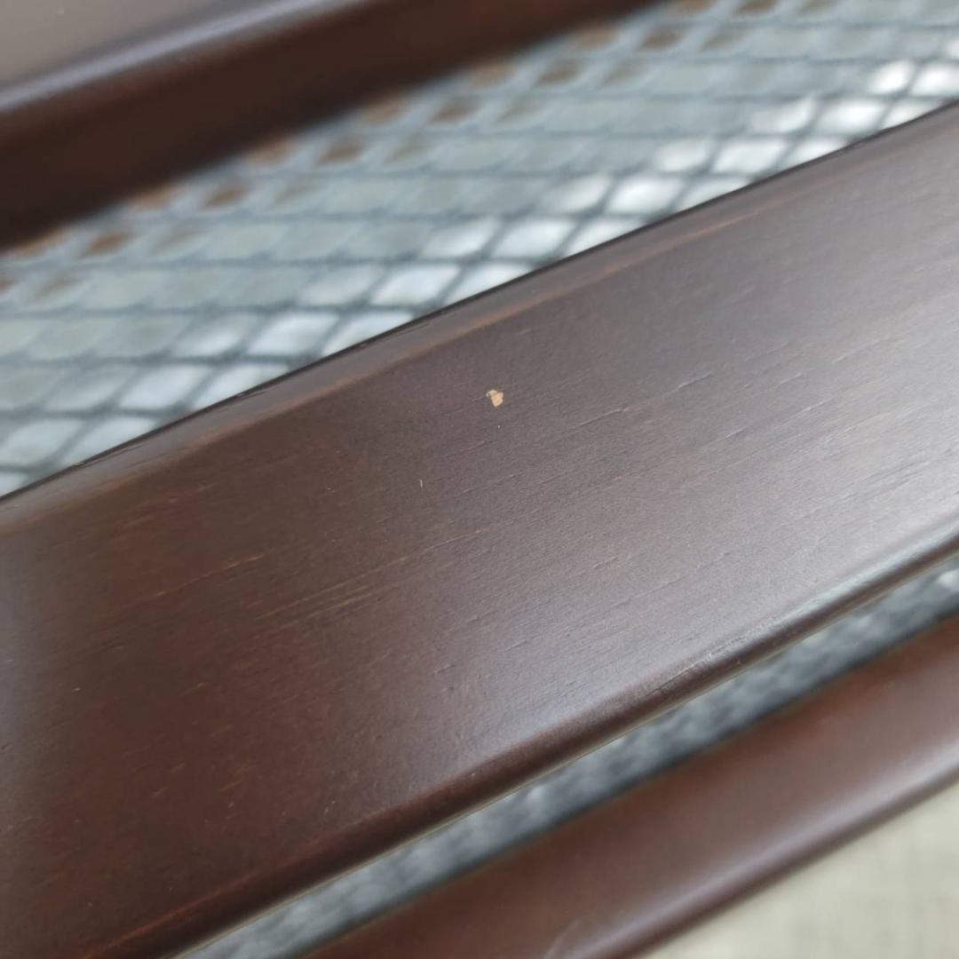 【良品】メトロ 木枠フットヒーター MFH-321ET(DA) ラバーウッド