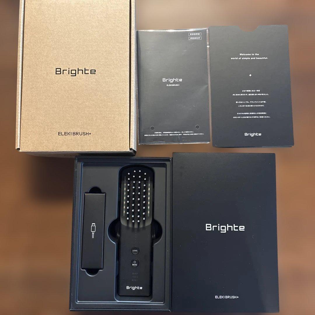 Brighte ELEKIBRUSH+ 美顔器、エレキローションセット