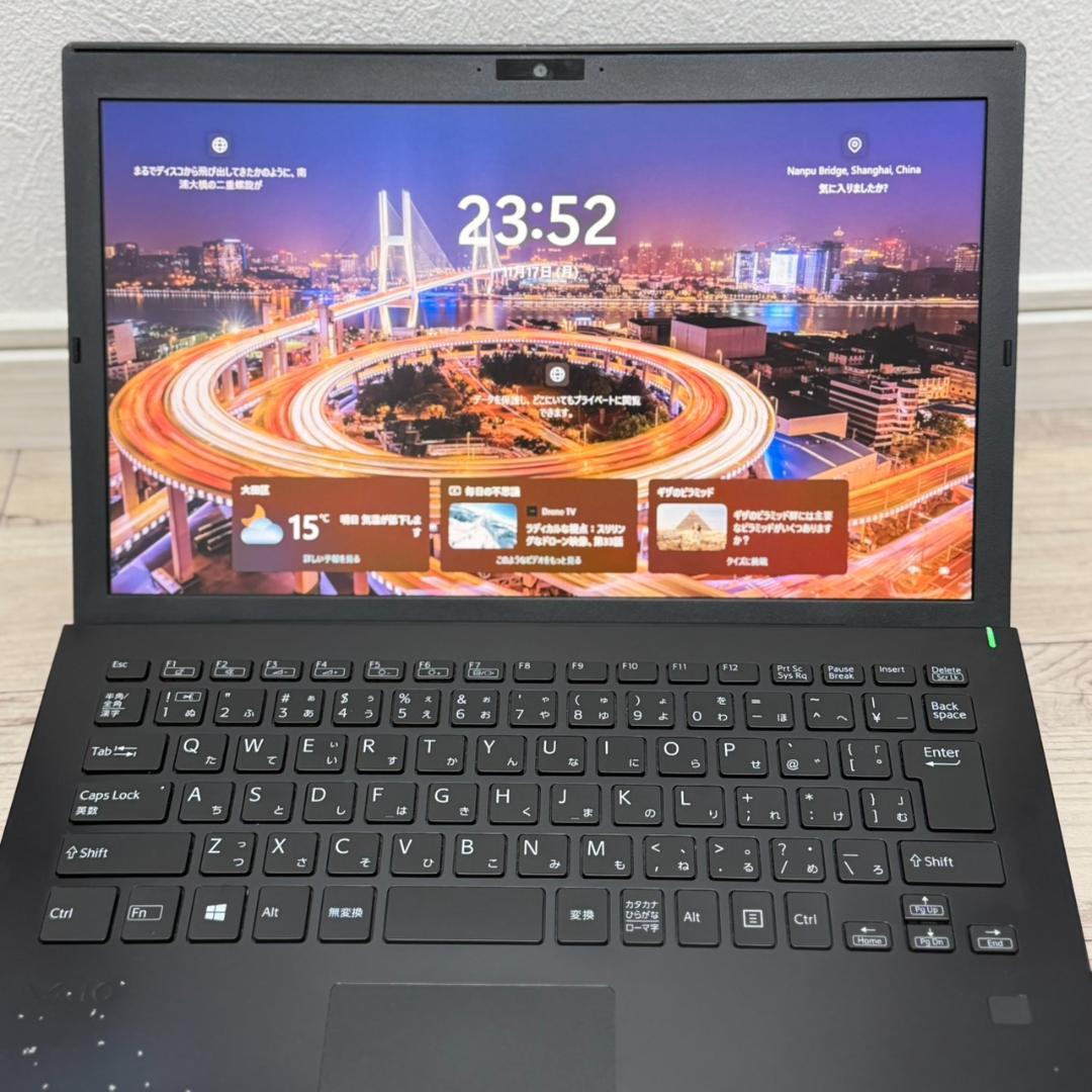 VAIO Pro PG Core i5 10世代 8G SSD256GB カメラ