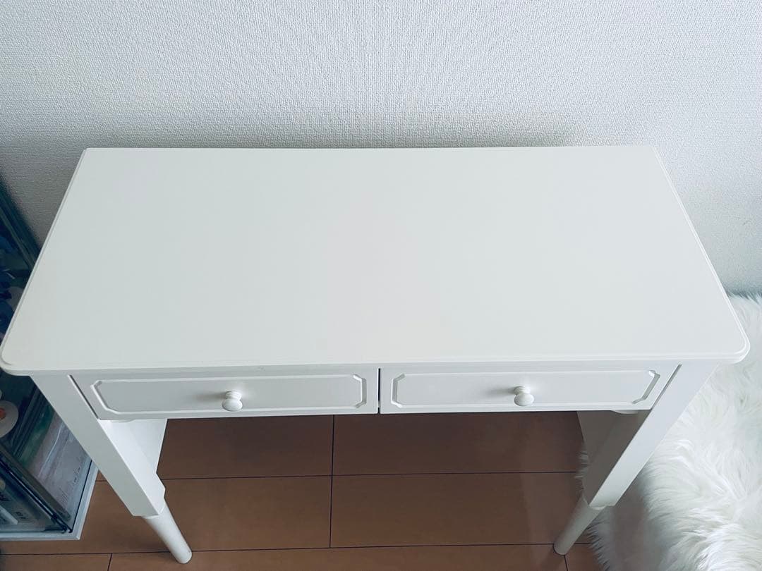 フランフラン　ミーオ コンソール ホワイト ドレッサー　デスク　美品