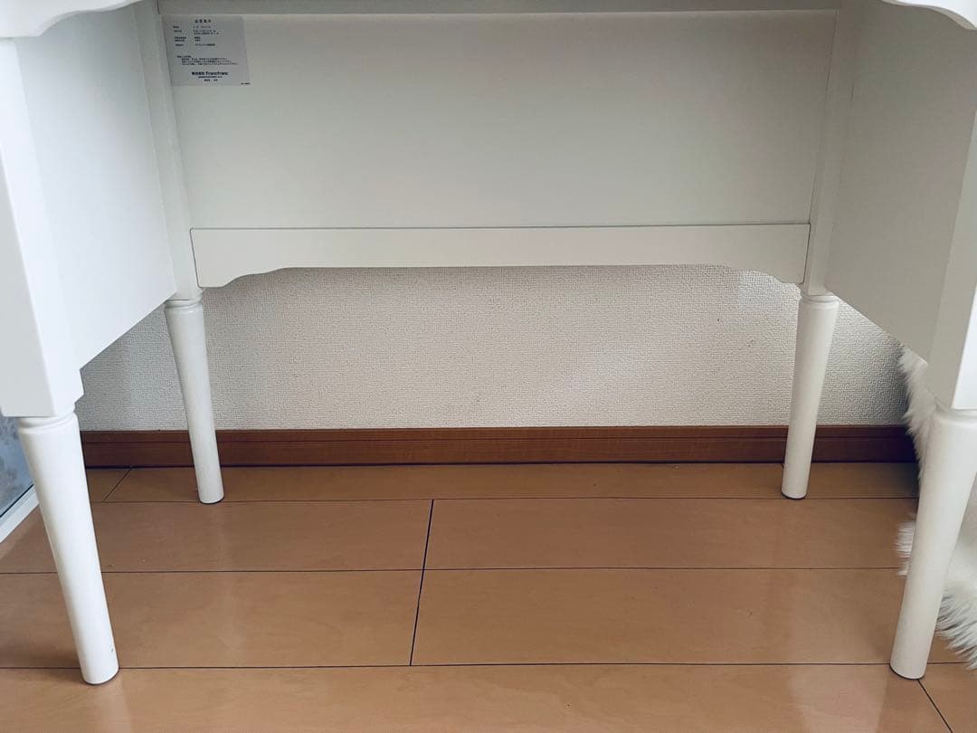 フランフラン　ミーオ コンソール ホワイト ドレッサー　デスク　美品