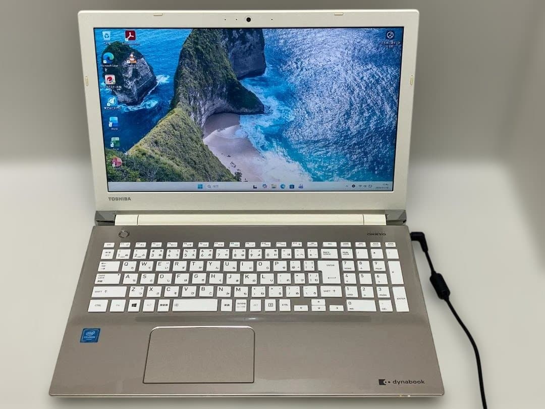 dynabookノートパソコン Celeron/8GB/新品SSD/Win11