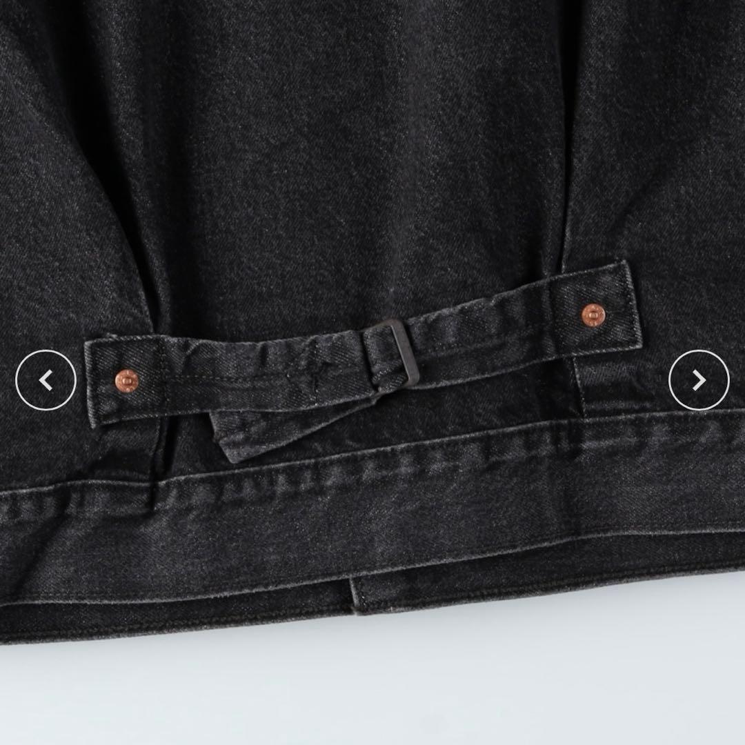 ブラックデニムジャケット(セルビッチ) 2nd type