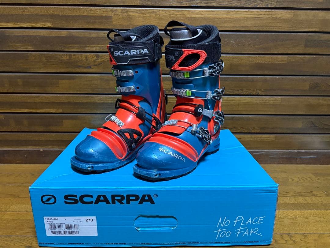 SCARPA TX PRO 27cm テレマーク NTN