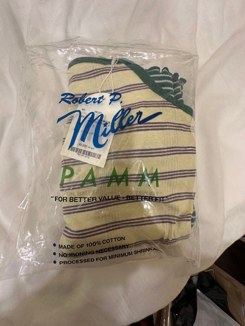 【新品未使用】miller × PAMM カップ付きキャミソール