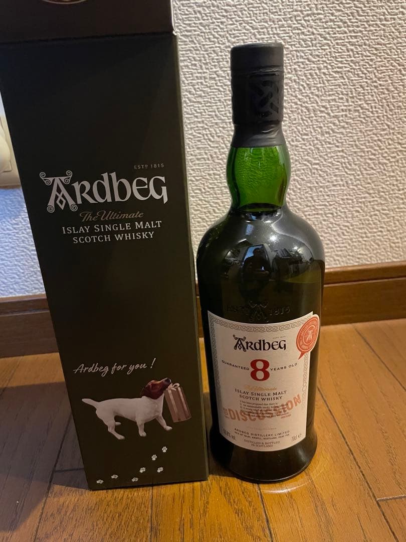 アードベッグ8年フォーディスカッション 新品未開栓　シングルモルトウイスキー