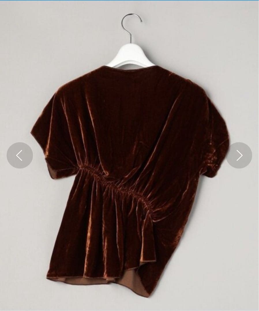 Baserange ベロアトップス　s