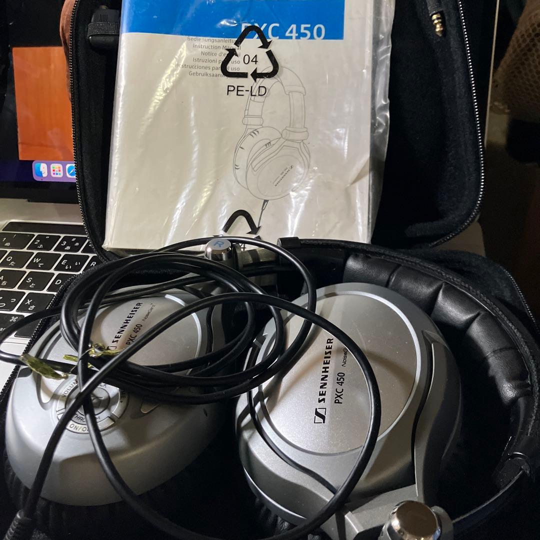 Sennheiser PX 450 ヘッドホン 取扱説明書付き