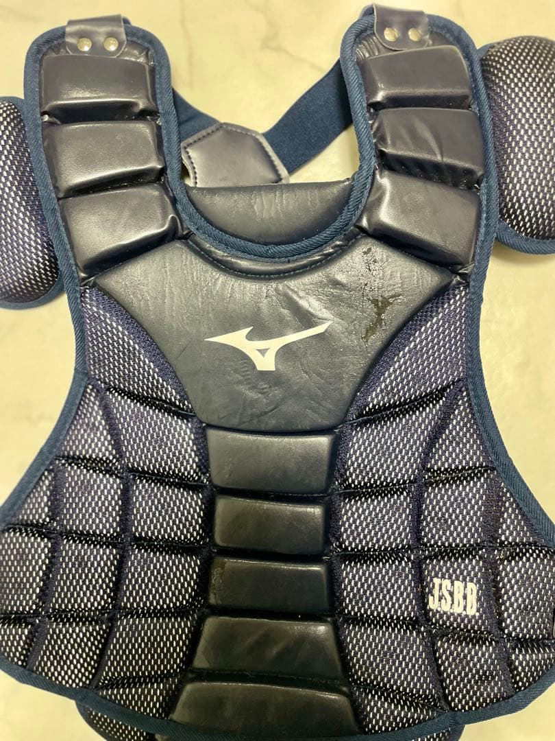 MizunoPro キャッチャー防具一式 ネイビー