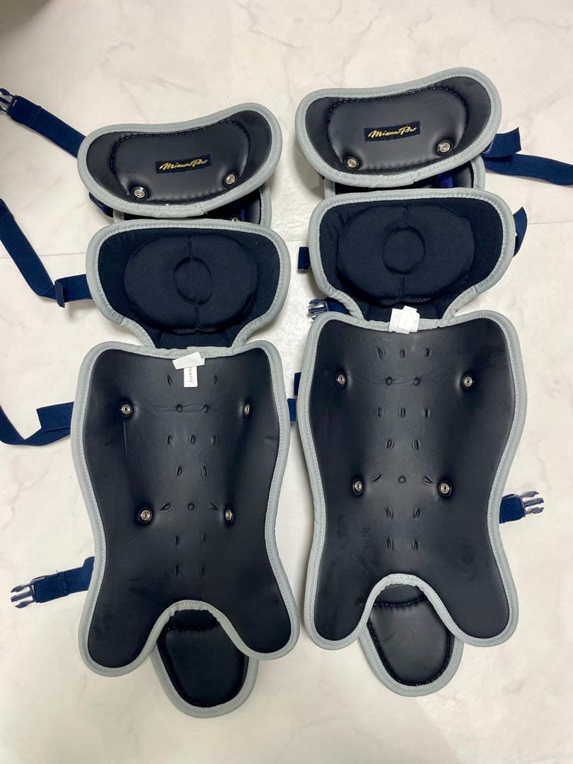 MizunoPro キャッチャー防具一式 ネイビー